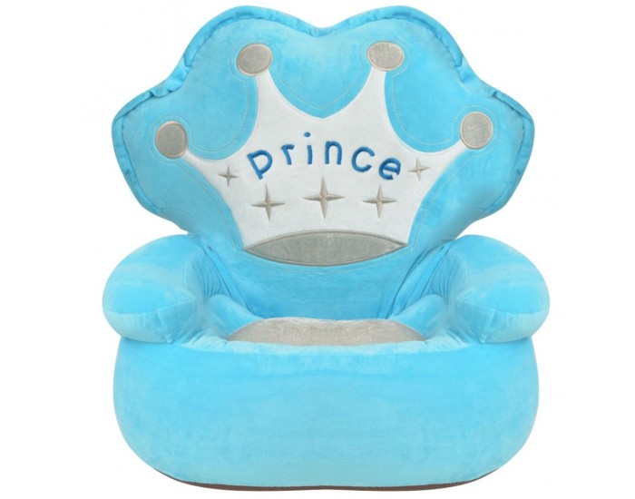 Sonata Плюшен детски стол, Prince, син -