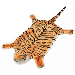 Sonata Плюшен килим "тигър", 144 см, кафяв - Дневна