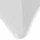 Sonata Разтегателен калъф за маса, 2 бр, 120х60,5х74 см, бял -