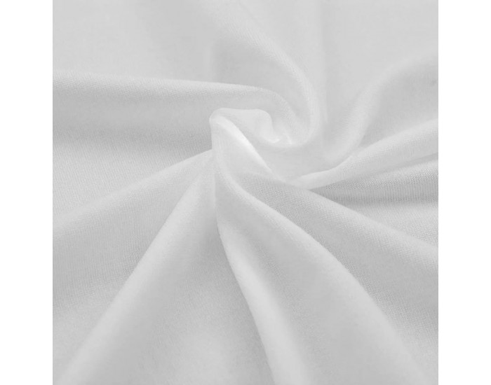Sonata Разтегателен калъф за маса, 2 бр, 183х76х74 см, бял -