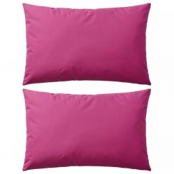 Sonata Градински възглавници, 2 бр, 60x40 см, розови - Мека мебел