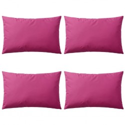 Sonata Градински възглавници, 4 бр, 60x40 см, розови - Декоративни Възглавници