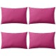 Sonata Градински възглавници, 4 бр, 60x40 см, розови -