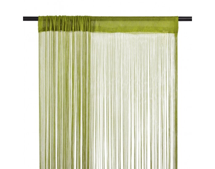 Sonata Пердета ресни, 2 бр, 140x250 см, зелени -