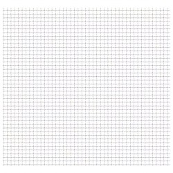Sonata Панел мрежа неръждаема стомана гофрирана 50x50 см 21x21x2,5 мм - Огради