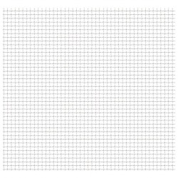 Sonata Панел мрежа неръждаема стомана гофрирана 100x85 см 21x21x2,5 мм - Огради