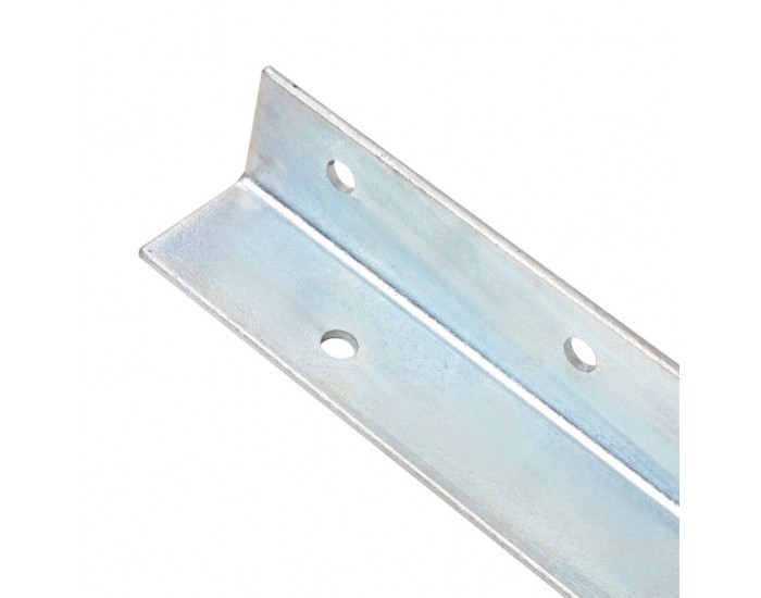 Sonata L-образни земни анкери, 2 бр, галванизирана стомана, 5x5x50 см - Sonata L-образни земни анкери, 2 бр, галванизирана стомана, 5x5x50 см -