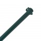Sonata Градински колове, 10 бр, 1,5 м, метал, зелено -