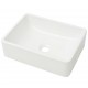 Sonata Керамична мивка, бяла, 41x30х12 см -