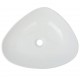 Sonata Керамична триъгълна мивка, бяла, 50,5x41х12 см -
