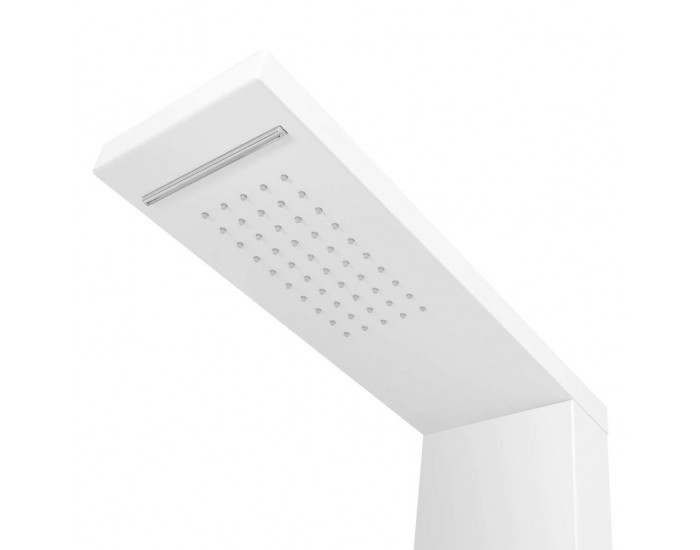 Sonata Система душ панел от алуминий, матирано бяло -