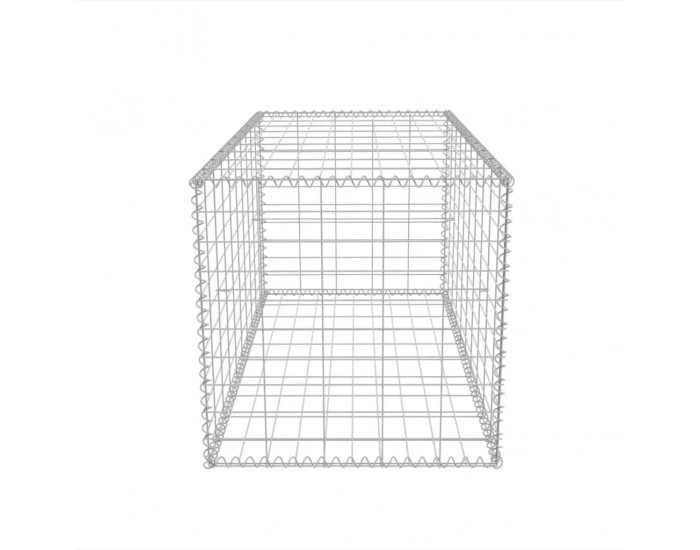 Sonata Габионна кошница, стомана, 100x50x50 cм -