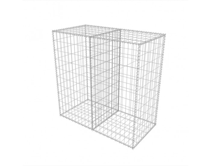 Sonata Габионна кошница, стомана, 100x50x100 cм -