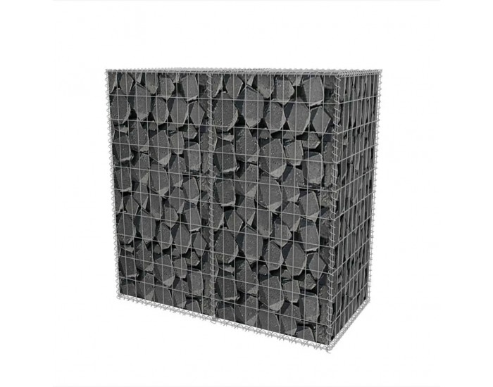 Sonata Габионна кошница, стомана, 100x50x100 cм -