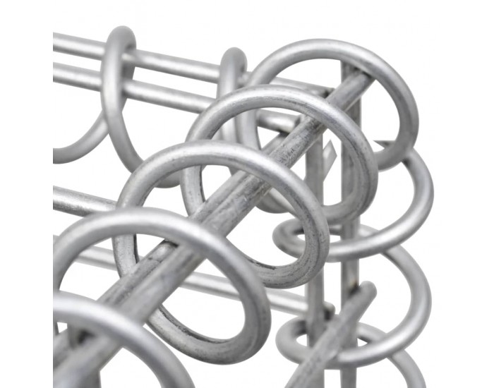 Sonata Габионна кошница, стомана, 100x50x100 cм -