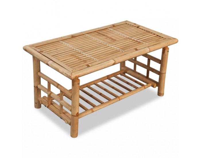 Sonata H Маса за кафе, бамбук, 90x50x45 cм