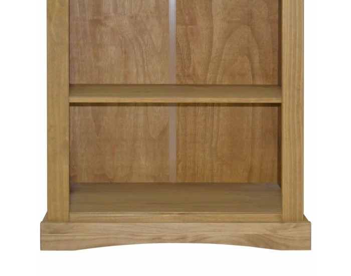 Sonata Библиотека, 4 рафта, бор, мексикански стил “Корона“ 81x29x150см -