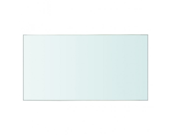 Sonata Плоча за рафт, прозрачно стъкло, 30 x 12 см -