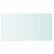 Sonata Плоча за рафт, прозрачно стъкло, 30 x 12 см -