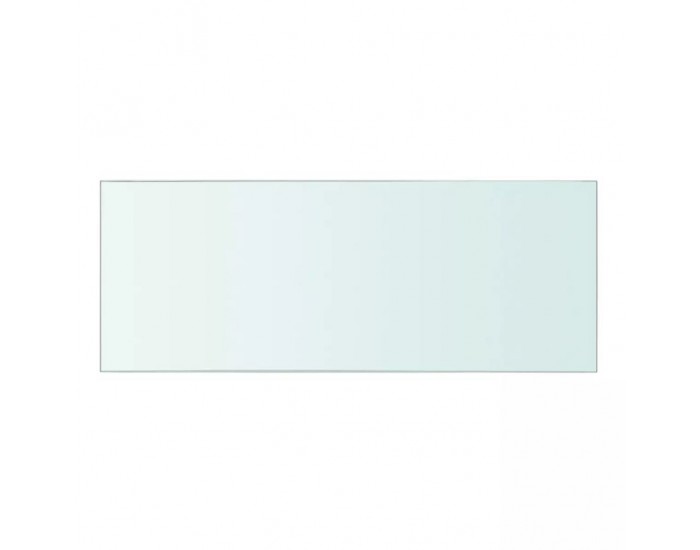 Sonata Плоча за рафт, прозрачно стъкло, 40 x 15 см -