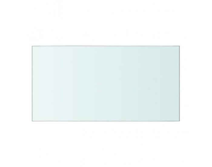 Sonata Плоча за рафт, прозрачно стъкло, 40 x 20 см -