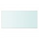 Sonata Плоча за рафт, прозрачно стъкло, 60 x 30 см -