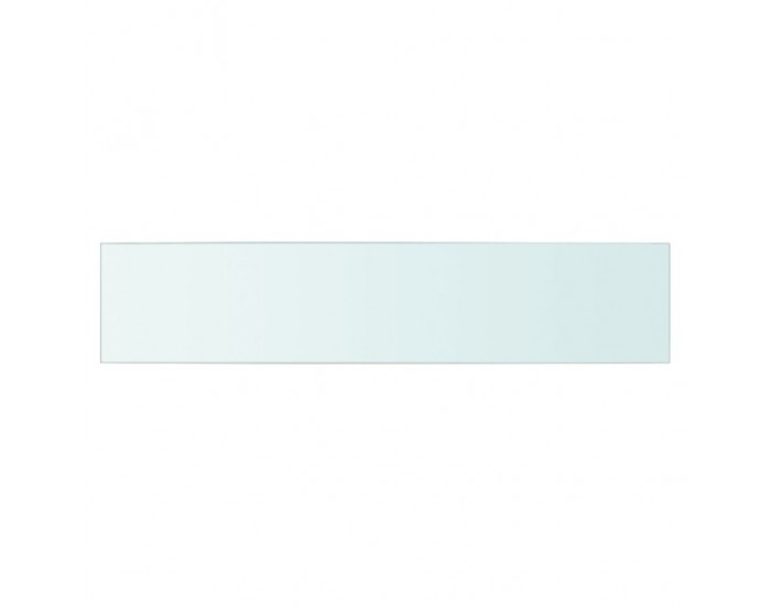 Sonata Плоча за рафт, прозрачно стъкло, 70 x 15 см -
