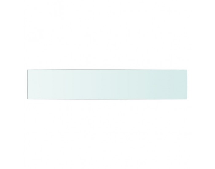 Sonata Плоча за рафт, прозрачно стъкло, 80 x 15 см -