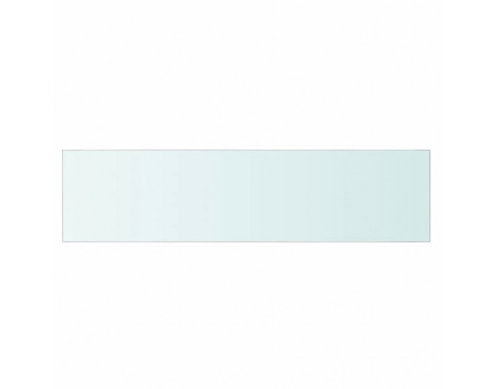 Sonata Плоча за рафт, прозрачно стъкло, 80 x 20 см -