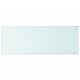 Sonata Плоча за рафт, прозрачно стъкло, 80 x 30 см -