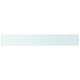 Sonata Плоча за рафт, прозрачно стъкло, 90 x 12 см -