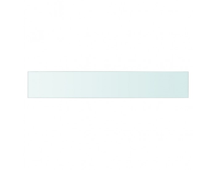 Sonata Плоча за рафт, прозрачно стъкло, 90 x 15 см -
