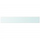 Sonata Плоча за рафт, прозрачно стъкло, 100 x 15 см -