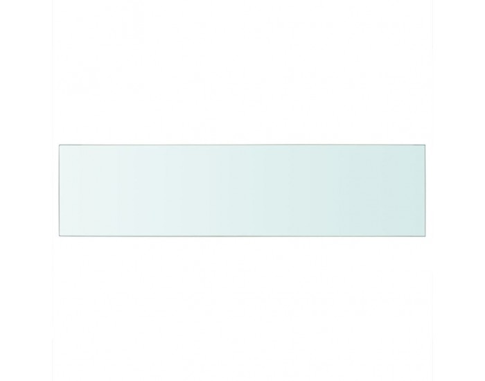 Sonata Плоча за рафт, прозрачно стъкло, 100 x 25 см -
