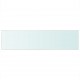 Sonata Плоча за рафт, прозрачно стъкло, 100 x 25 см -