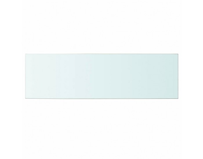 Sonata Плоча за рафт, прозрачно стъкло, 100 x 30 см -