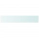 Sonata Плоча за рафт, прозрачно стъкло, 110 x 20 см -