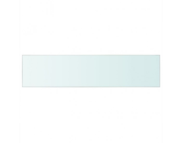 Sonata Плоча за рафт, прозрачно стъкло, 110 x 25 см -
