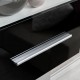 Sonata ТВ комплект шкафове, 5 части, с LED осветление, черен -