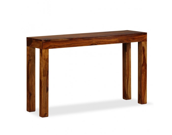 Sonata Конзолна маса, масивно шишамово дърво, 120x35x75 cм -