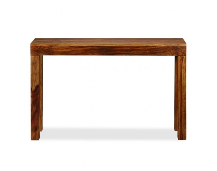 Sonata Конзолна маса, масивно шишамово дърво, 120x35x75 cм -
