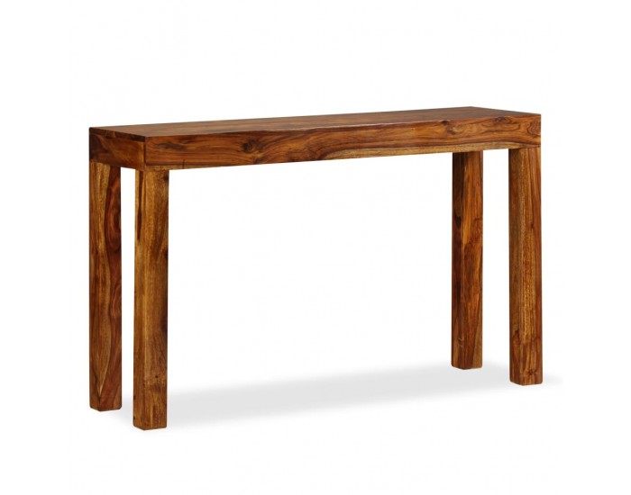 Sonata Конзолна маса, масивно шишамово дърво, 120x35x75 cм -