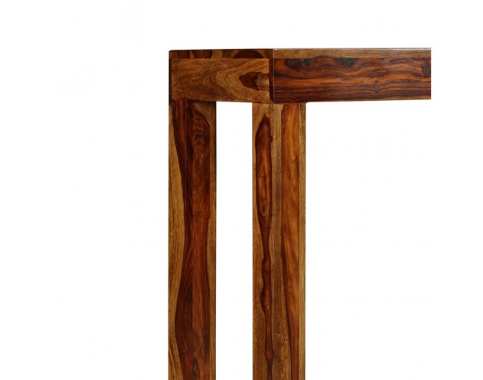Sonata Конзолна маса, масивно шишамово дърво, 120x35x75 cм -