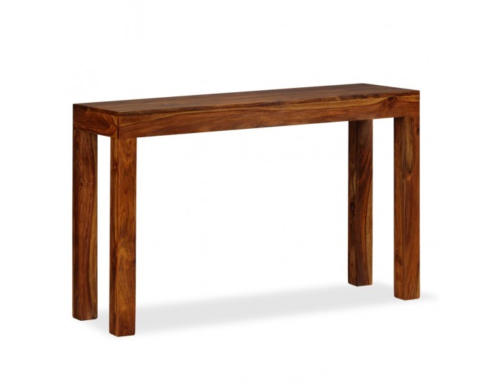 Sonata Конзолна маса, масивно шишамово дърво, 120x35x75 cм -