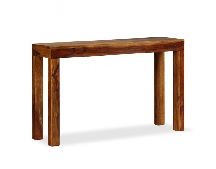 Sonata Конзолна маса, масивно шишамово дърво, 120x35x75 cм -