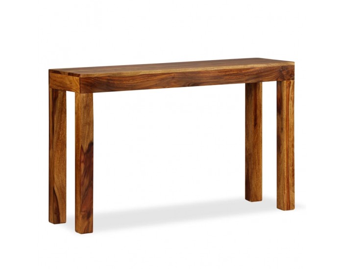Sonata Конзолна маса, масивно шишамово дърво, 120x35x75 cм -