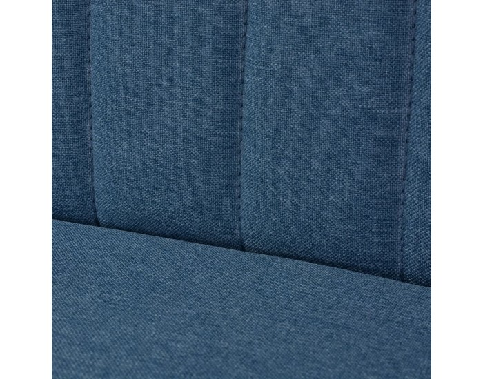 Sonata Диван, тапицерия от плат, 117x55,5x77 см, синьо -