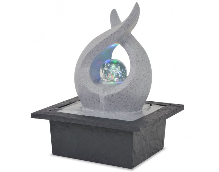 Sonata Вътрешен фонтан с LED осветление, полирезин -