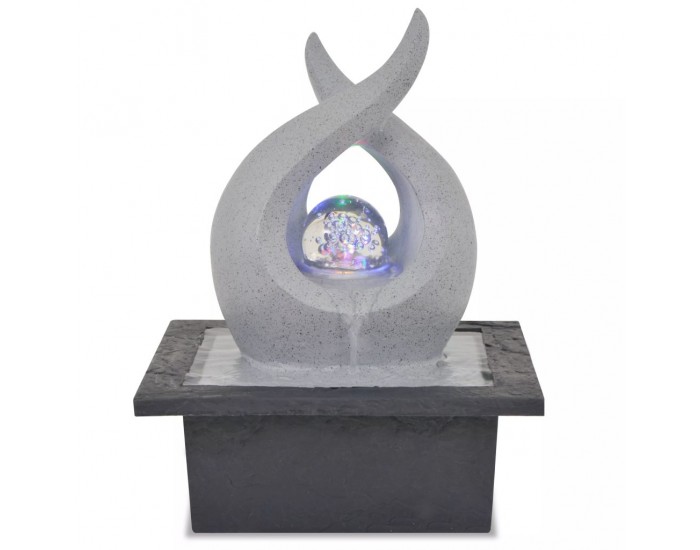 Sonata Вътрешен фонтан с LED осветление, полирезин -