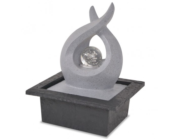 Sonata Вътрешен фонтан с LED осветление, полирезин -